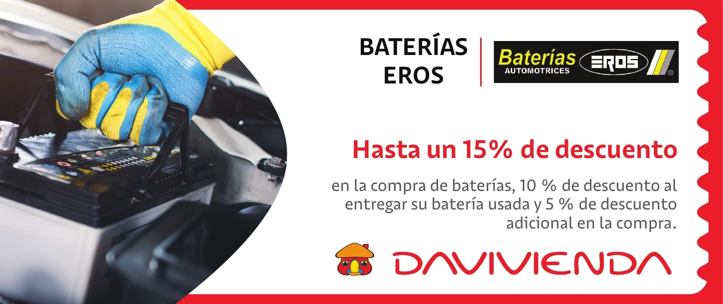 Página 5: cupón de Baterías Eros, hasta 15% de descuento