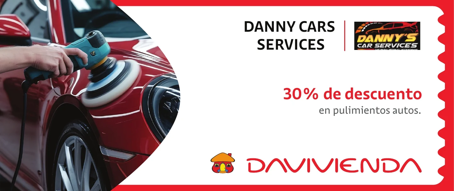 Página 9: cupón de Danny Cars Services, 30% de descuento